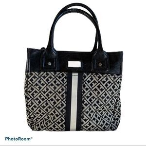 Tommy Hilfiger Purse Handbag Black/Beige